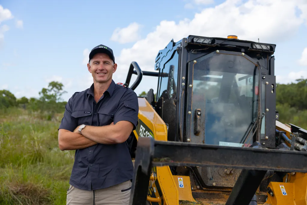 Clint with vegetation management equipment